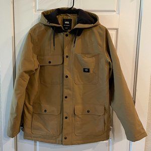 Vans Drill Chore Coat Men's Medium Khaki Canvas